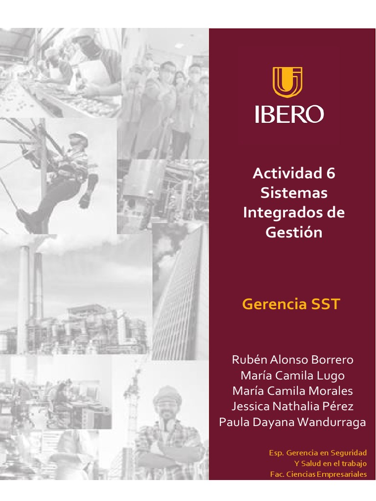 Sistemas Integrados de Gestión SST | PDF | Crecimiento personal y ...