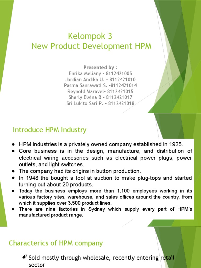 HPM's Innovation Strategy Overview | PDF | Innovation | Project Management