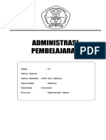 Administrasi Guru SD KLS Iv