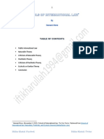 Schools of International Law - Naturalist & Positivist Theories