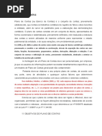 PLANO DE CONTAS