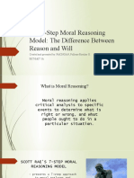 The 7-Step Moral Reasoning Model The Difference Between Reason and Will