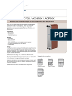 Alfa Laval AC70X / ACH70X / ACP70X: Brazed Plate Heat Exchanger For Air Conditioning and Refrigeration