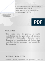 Identification and Prevention of Covid-19 Hotspots Through Mathematical Geographical Information System in The Municipality of Alfonso, Cavite