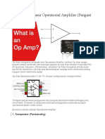 SPE 8 Penerapan Dasar Operational Amplifier