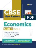 CBSE Economics Class 11 Term 1 Objective Question Bank
