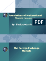 Foundations of Multinational: By: Shakhzoda Sharofova