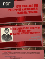 Jose Rizal and The Philippine Nationalism