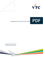 Guidebook To Trade Test For Vehicle Mechanics: Vocational Training Council Automobile Training Board