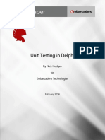 Unit Testing in Delphi by Nick Hodges 110214