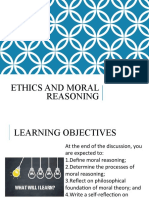 Ethics and Moral Reasoning