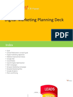 Digital Marketing Planning Deck PDF