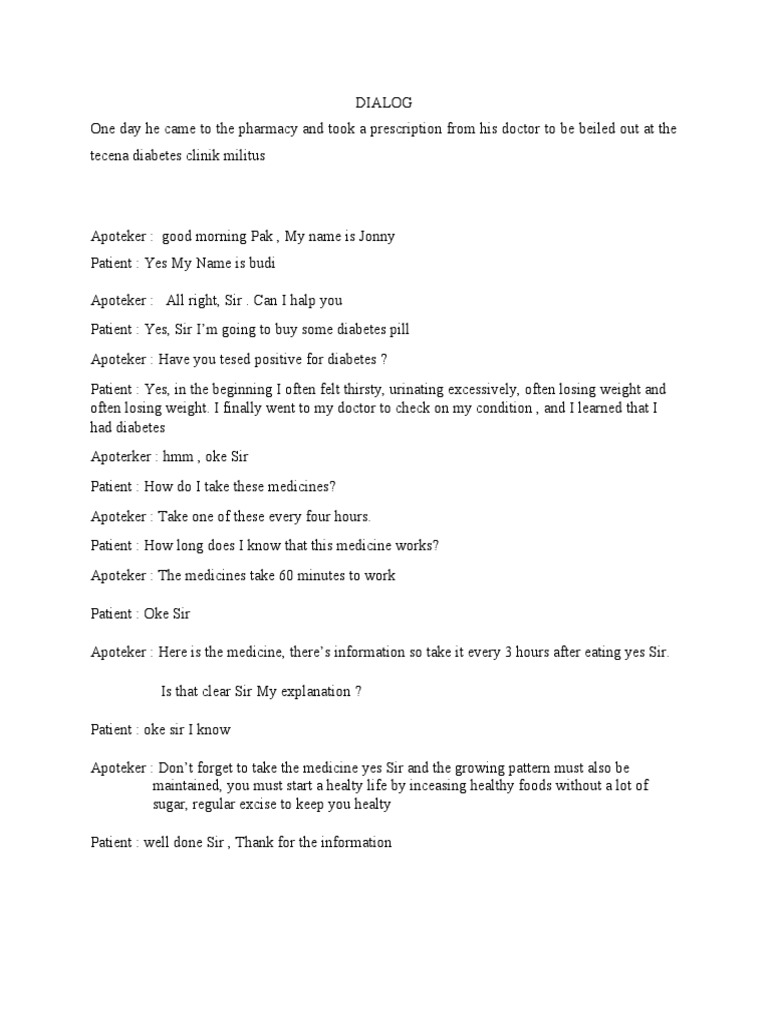 DIALOG Inggris | PDF