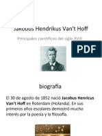 Jakobus Hendrikus Van't Hoff