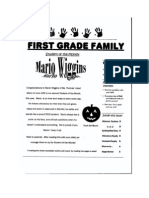 First Grade Newsletter - Issue 2