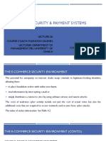 Chapter 4, E Commerce Security & Payment Systems