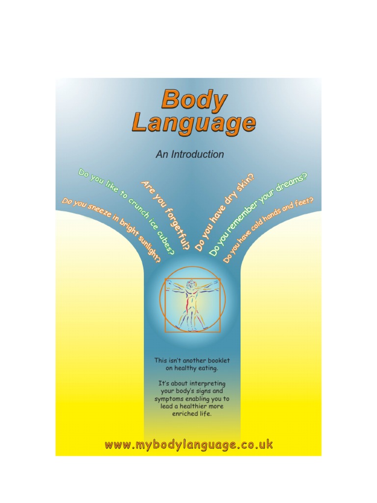 Body Language (Of Health) | PDF