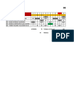 Horario Medicos Marzo