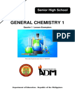 General Chemistry-Quarter 1