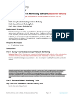 10.4.10 Lab - Research Network Monitoring Software - ILM