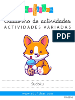 AV0016 Sudoku para Ninos Edufichas