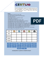 Acertijo - Seguimiento de Instrucciones