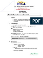 6. IPED-AP 2 Lesson Plan-Aralin 1.4 Ang Bumubuo Ng Komunidad