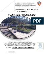 Plan de Trabajo de Apoyo Comunal