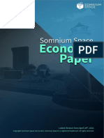 Somnium Space Economy Paper