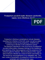 Postpartum Purulent-Septic Diseases (Peritonitis, Sepsis, Toxic-Infectious Shock)