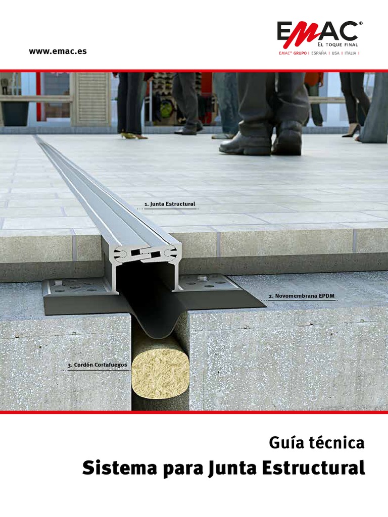 Guia Tecnica Sistema Junta Estructural Emac | PDF | Agua | Aluminio
