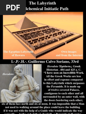 The Labyrinth an Alchemical Initiatic Path - Images