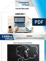 La Gerencia de Mercado Como Estrategia Empresarial - Unidad I.