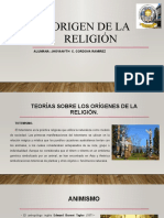 Origen de La Religión