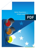 La Commission Européenne Et L'amélioration de La Réglementation Better Regulation - Simply Explained