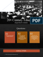 20th Century Education