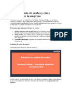 Qué Es El Costo de Ventas y Cómo Calcularlo en Tu Empresa