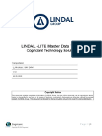 LINDAL - LITE Master Data Template: Cognizant Technology Solutions