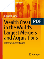 Wealth Creation in The World's Largest Mergers and Acquisitions