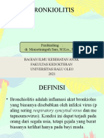 Bronkiolitis - KLP Minggu 1