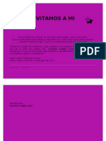 Te Invitamos A Los 15 Años de Daniela Trujillo