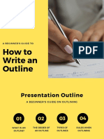 How To Write An Outline: A Beginner'S Guide To