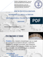 Curs - 1 - Protetica - Dentara - Fixa - Anul - 3.