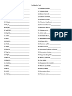 Naming and Writing Formula