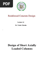 1 Reinforced Concrete Design Lecture 14 DR Nader Okasha