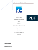 RFPTender Document For Fintech Platform - Final