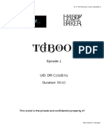 Taboo Ep1 UK TX Final Script
