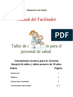 Manual Del Facilitador AIEPI