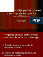 1 Pregatirea Unitatii Pentru Servirea Consumatorilor Aranjarea Farfuriilor