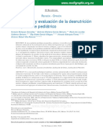 Clasificación y evaluación de la desnutrición en el paciente pediátrico